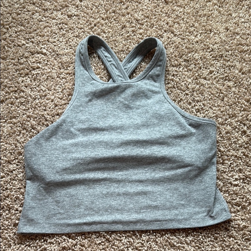 Beyond Yoga Gray top